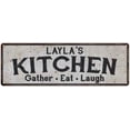 thumbnail image 1 of LAYLA's Kitchen Rustic Chic Decor Gift 6x18 Sign 106180051197, 1 of 1