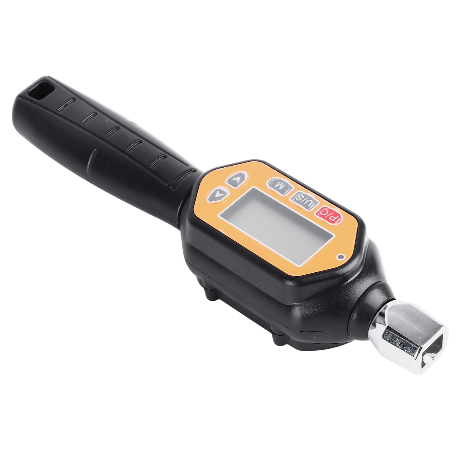 LAZIOEGR 1/4 Inch Digital Torsion Wrench with Buzzer and LED Flash Light, 30N.m High Accuracy Interchangeable Head Torque Spanner Tool