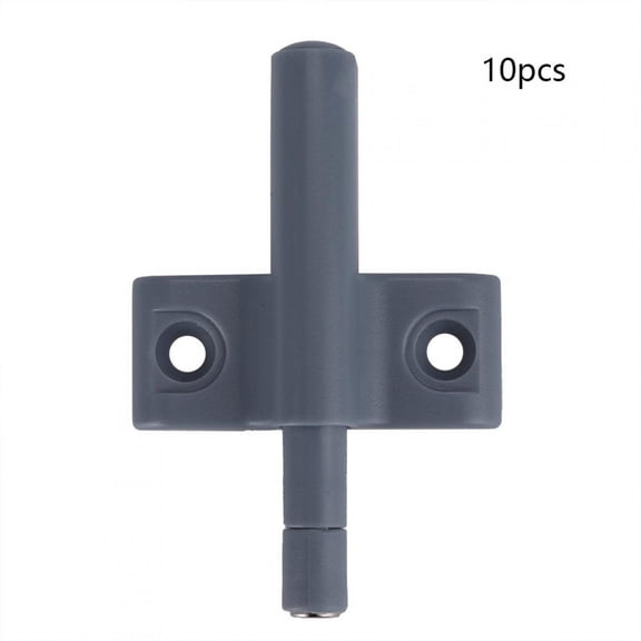 LAZIOEGR 10-Piece Magnetic Push to Open Latch for Cabinets, Heavy Duty Drawer Buffer Damper for Kitchen Cupboard Closet Doors (15x8x5 cm / 5.9x3.1x1.9 in), Quiet Self-Closing Hardware Catch Kit