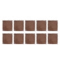 thumbnail image 1 of LAZIOEGR 10‑Piece Plush Foam Interlocking Floor Mat, Anti‑Slip, Cut‑Ready, Cozy Brown Carpet Tiles for Bedroom & Playroom, 1 of 9