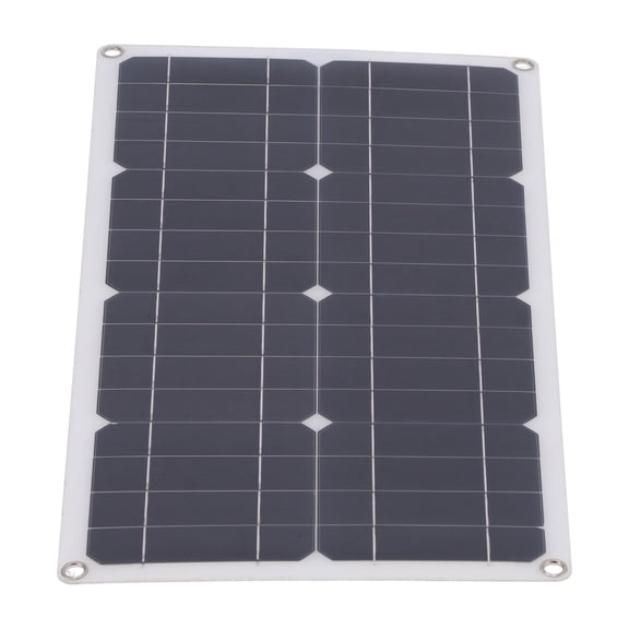 LAZIOEGR 100W Monocrystalline Solar Panel Kit with 10A Charge Controller, 21.3x11.0 in / 54x28 cm Off-Grid PV Module for Cars, RVs, Boats, and 12V/24V Battery Systems