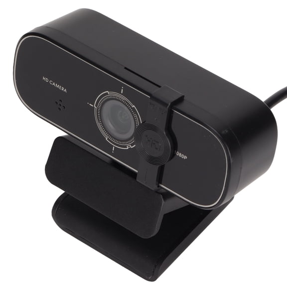 LAZIOEGR 1080P HD Streaming Webcam with Built-in Microphone, High Definition USB Computer Web Camera for Wide Angle Video Conferencing and Desktop/Laptop Gaming, Black / 4.33 inches / 11.0 cm