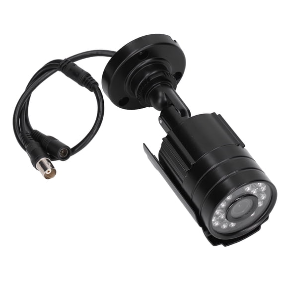 LAZIOEGR 1080p Analog CCTV Security Camera 4-in-1 Surveillance Bullet System 3.6mm Fixed Lens IR Night Vision 90 Degrees FOV Waterproof IP66 for Outdoor Indoor NTSC Version
