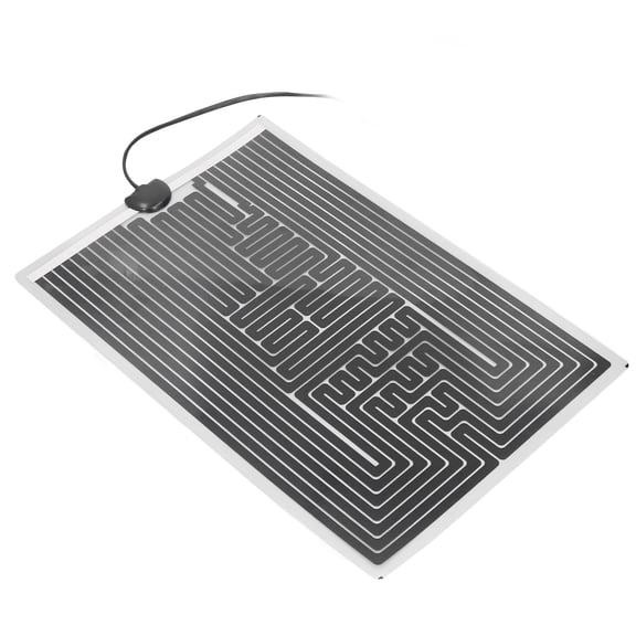 LAZIOEGR 16.5x11 Inches Reptile Heating Pad with Temperature Dial 20W Under Tank Terrarium Heat Mat for Tortoises and Snakes, European Plug (42x28 cm)