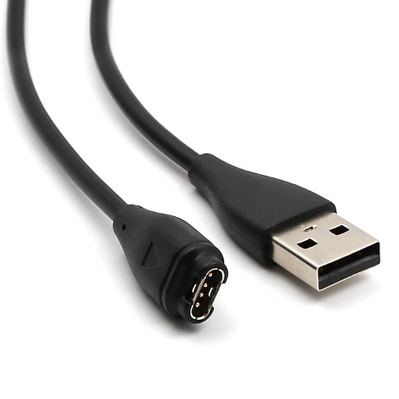 LAZIOEGR 1m USB Quick Charge Data Cable Replacement For Garmin Fenix 6 6S 6X 5 5S 5X Forerunner 245 Vivoactive 3 4 4S Venu