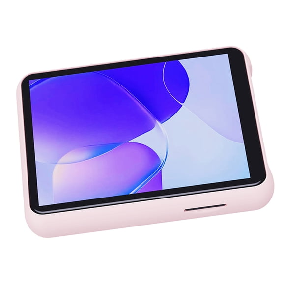 LAZIOEGR 2.4-Inch High-Clear Touchscreen MP3 Player with Bluetooth 5.0 and Speaker, Lossless Sound Portable Audio Device Supports FM Radio Recorder Ebook, Pink 16GB