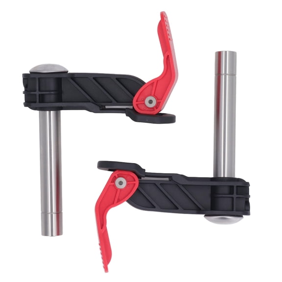 LAZIOEGR 2Pack 19mm Stainless Steel Woodworking QuickRelease Bench Dog Clamp Durable Desktop Pressurizing Tool for Plate & Guide Rail Fixing