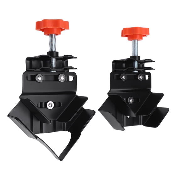 LAZIOEGR 2 Pcs 90 Degree Clamp Open and Closed Right Angle Corner Clamp for Woodworking Welding Frame Splicing 11.8 inches / 30 cm Heavy Duty Aluminum Alloy