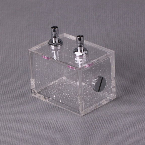 LAZIOEGR 200ml Plastic Water Tank Cooling System PC Liquid Cooler Reservoir, Transparent Acrylic Water Cooling Block for Desktop Computer CPU GPU Custom Loop (7.87 inches / 20.0 cm)