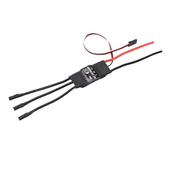 LAZIOEGR 20A Brushless ESC Electric Speed Controller 3.5mm Plug for 2-3S LiPo Battery RC Airplanes Helicopter Accessories (5.12 inches / 13 cm)