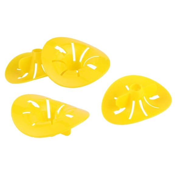 LAZIOEGR 20PCS Flower Shaped Reusable Mini Bee Catcher Wasp Insects Funnel Garden Beekeeping Tools (2.8x2.4x1.2 inches / 7x6x3 cm) Durable Plastic Yellow Jacket Hornet Trap