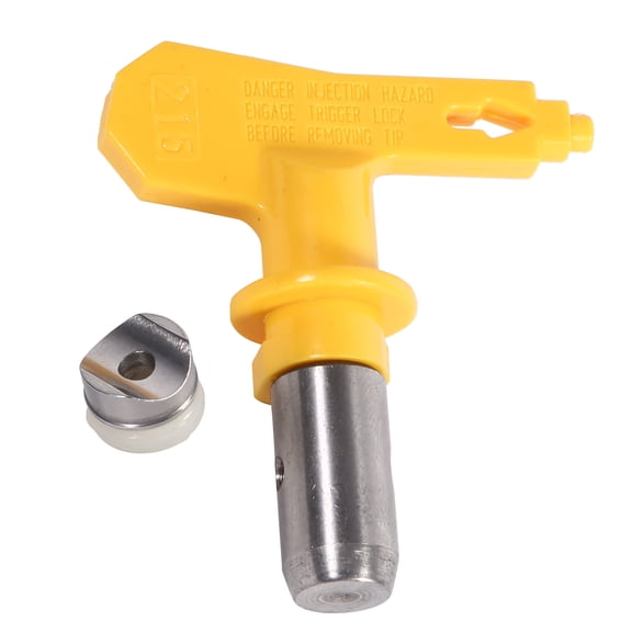 LAZIOEGR 215 Reversible Tungsten Steel Airless Spray Nozzle Tip for Graco Titan Wagner Assemblies, 3.9-5.9 Inches Pattern Width Medium-Flow Professional Painting Accessory