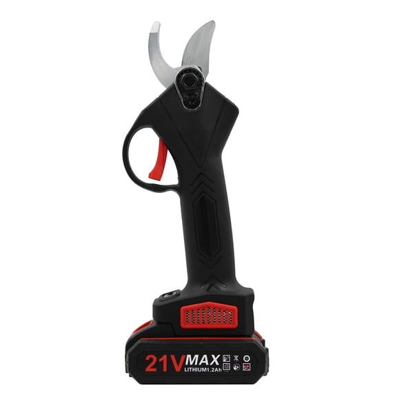 LAZIOEGR 21V Portable Handheld Cordless Electric Pruning Shears with Carry Case Rechargeable 1200mAh Battery Powered Tree Branch Pruner Garden Clippers 30mm / 1.18 inches Cutting Diameter
