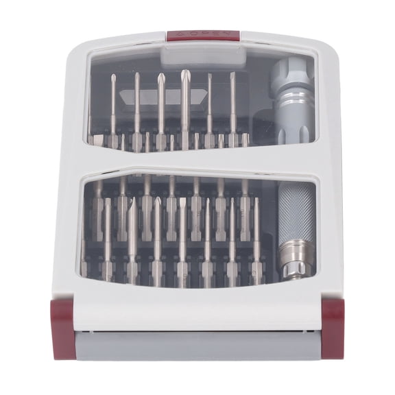 LAZIOEGR 22 in 1 Precision Screwdriver Set, Magnetic S2 Steel Bits Repair Tool Kit for Cell Phones, Laptops, PCs, and Electronics (7.87 inches / 20 cm)