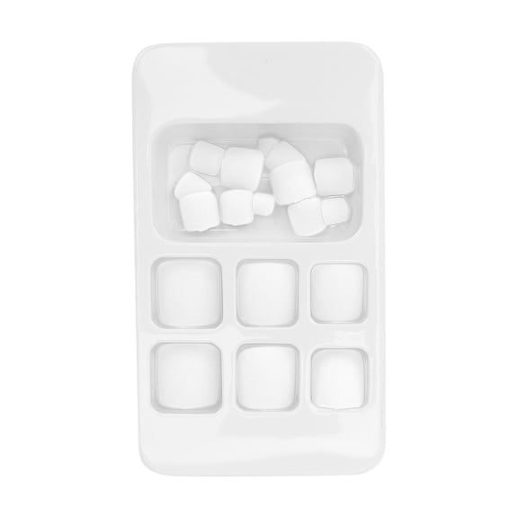 LAZIOEGR 24‑Piece Solid Color False Toe Nails – Short Square Fake Toenails, ABS Material, Non‑Toxic, Ideal for Parties, Weddings & Daily Wear