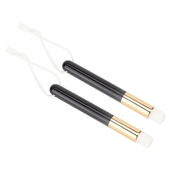 LAZIOEGR 2pcs Eyelash Cleaning Brush Soft Hair False Eyelash Extension Cleansing Brush Professional Make Up Tool for Home Salon, Black (10 inches / 25.4 cm)