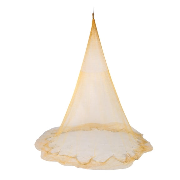 LAZIOEGR 3.2m x 2m Nylon Monofilament Gill Net  Lightweight, Durable, EasytoCast Fishing Net with BuiltIn Sinkers