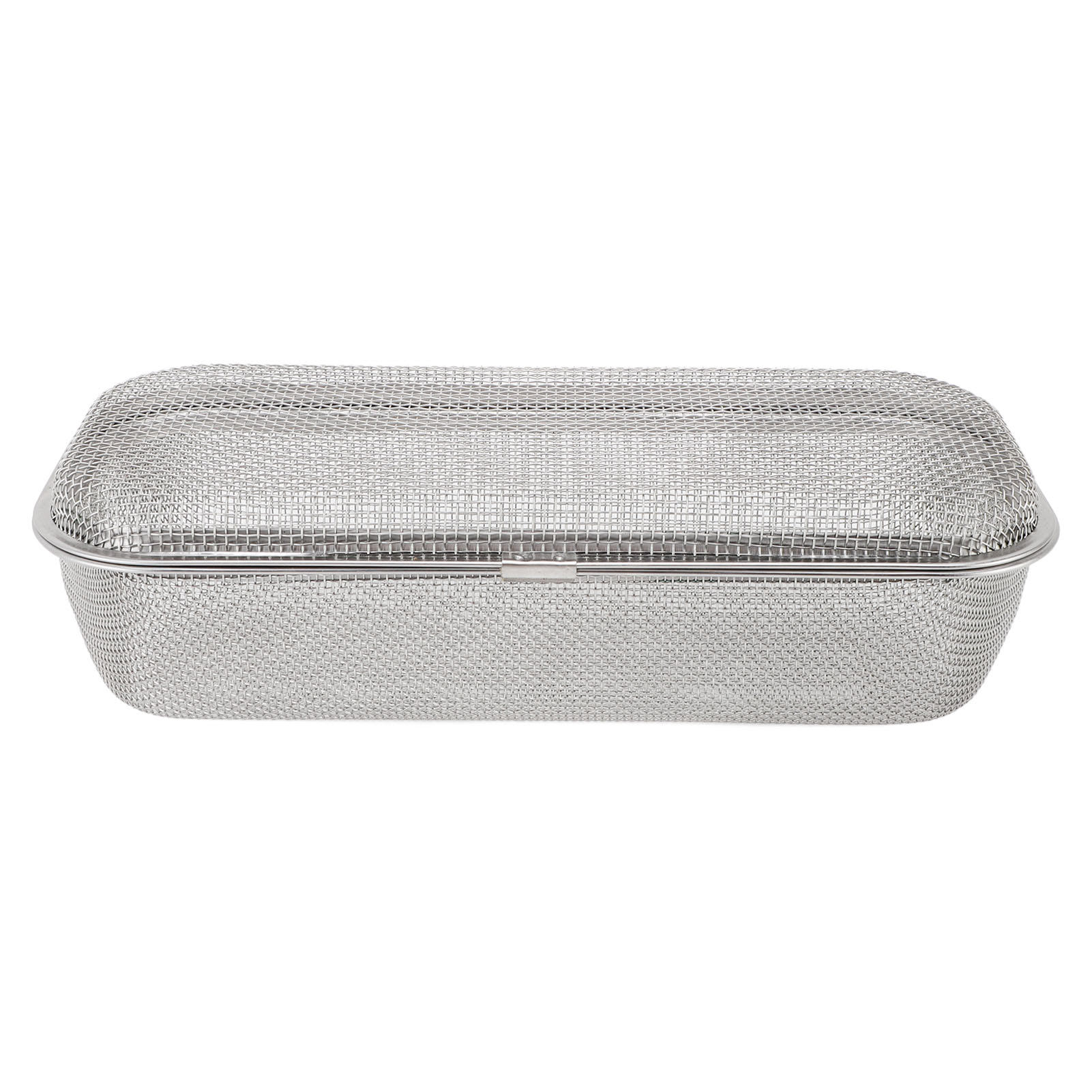 LAZIOEGR 304 Stainless Steel Dishwasher Utensil Basket – Compact Mesh Holder for Spoons, Chopsticks & Forks, 4.5"x10.4"x3.0" – Durable, Space‑Saving, Dishwasher Safe