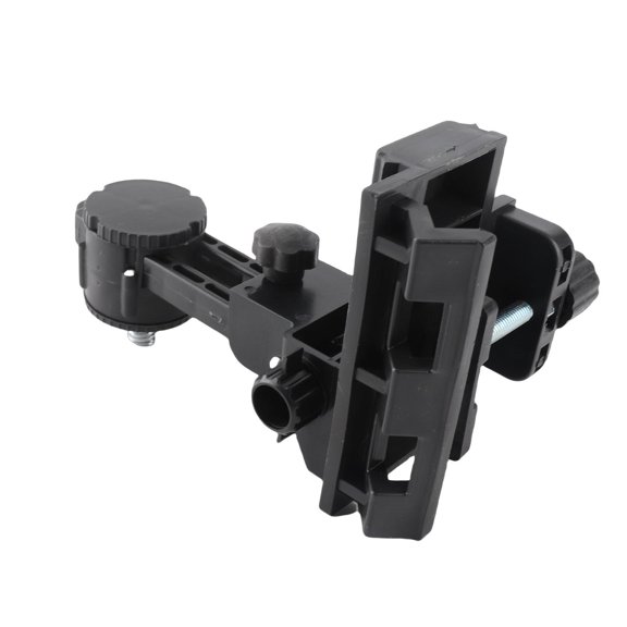 LAZIOEGR 360 Adjustable FineTuning Bracket  LShaped Pivoting Base with Clip, ScratchResistant ABS, MultiAxis 010cm Adjustment, Wall/Ceiling Mount