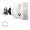 thumbnail image 1 of LAZIOEGR 360° Rotating Kitchen Faucet Spray Head – 3‑Mode Adjustable, Water‑Saving, ABS & Stainless Steel, 24mm/22mm Thread Fit, 1 of 8