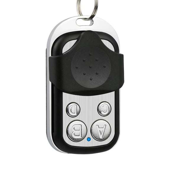 LAZIOEGR 430MHz Garage Door Opener Remote Replacement, 4-Button Cloning Key Fob for 315/418/430/433MHz frequencies, Security Gate Control Transmitter (2.3 x 1.4 inches / 5.8 x 3.6 cm)