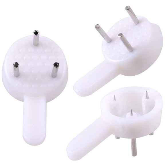 LAZIOEGR 43Pcs Invisible Wall Hooks No Trace Picture Hangers Kit Traceless Hardwall Drywall Frame Hanging Hooks Multi-function Heavy Duty Art Painting Frame Hangers (18.00 x 11.00 x 3.00 inches)