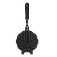 thumbnail image 1 of LAZIOEGR 5.9in Portable Mini Waffle & Sandwich Maker – Aluminum Alloy, Non‑Stick, Easy‑Clean, Multi‑Functional Cooking Pan, 1 of 8
