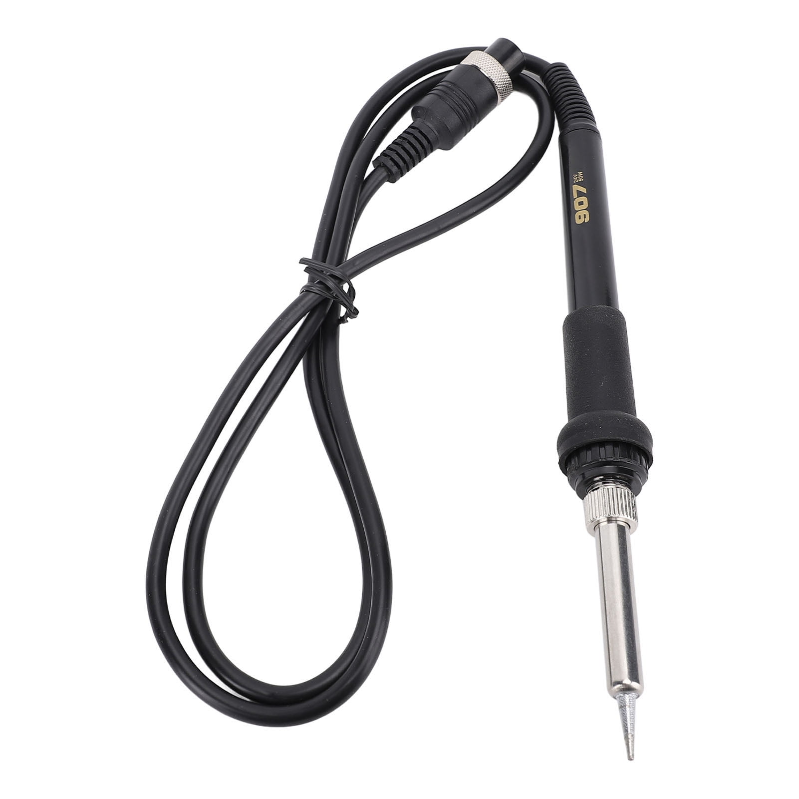 LAZIOEGR 50W 24V Soldering Iron Handle Silicone Aluminum Soldering Station Replacement Pencil Welding Tool with 5 Holes, 8.5 inches / 21.6 cm