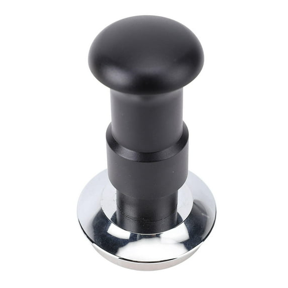 LAZIOEGR 51mm Spring‑Loaded Stainless Steel Coffee Tamper – Consistent ...