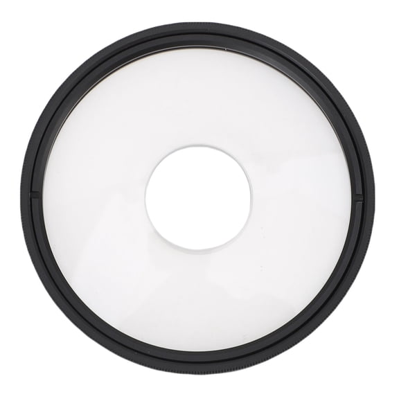 LAZIOEGR 58mm Center Exposure Edge Blur Filter for Digital Cameras, Optical Glass Closeup Portrait Special Effect Lens Accessory with Multi Layer Coating