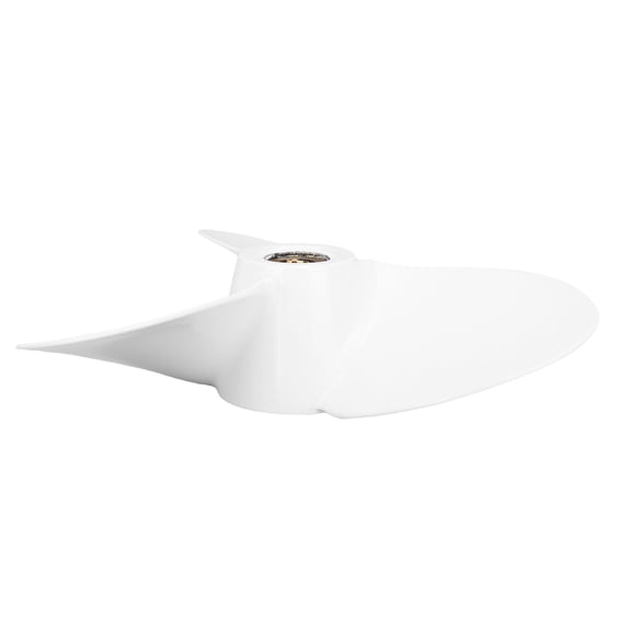 LAZIOEGR 7.5 x 7 Boat Propeller 3 Blade Aluminum Alloy Outboard Motor Replacement Part 6E0-45943-00-EL Fits 4HP 5HP Marine Engine Right Hand Rotation 7.5 inches / 19.05 cm Diameter