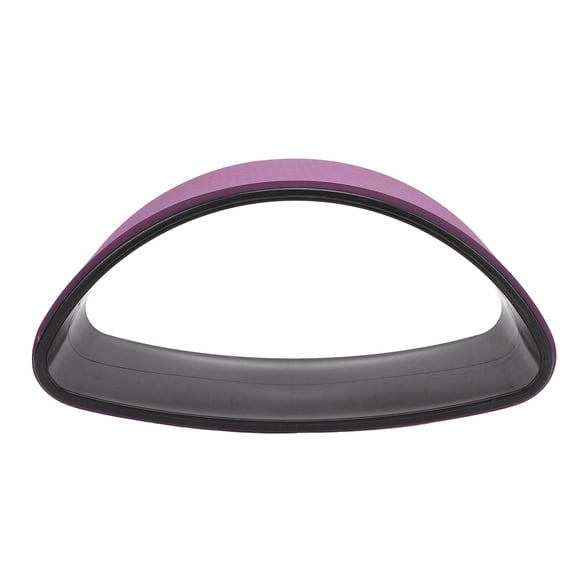 LAZIOEGR 9.1" TPELock Yoga Half Wheel AntiSlip, EVA Shock Ring, Portable Back & Shoulder Stretching Tool