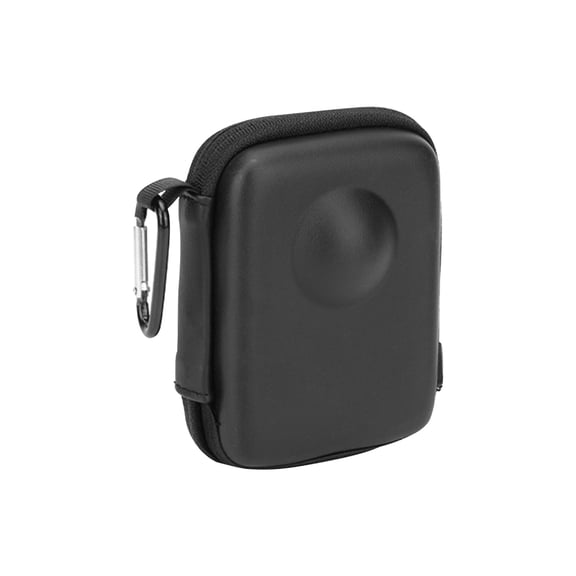 LAZIOEGR AC-57 Camera Carry Case Hard Shell Protective Travel Storage Bag with Hook, Water-Resistant & Drop-Proof Portable EVA Pouch Compatible with DJI Osmo 360 Camera (4.5 x 3.5 in / 114 x 90 mm)