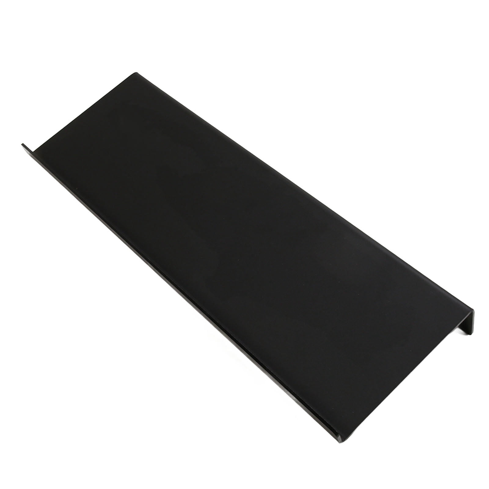 LAZIOEGR Acrylic Tilted Keyboard Riser with Low Front Lip, Polished Finish, Wrist‑Comfort Design – Black