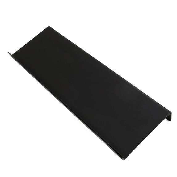 LAZIOEGR Acrylic Tilted Keyboard Riser with Low Front Lip, Polished Finish, Wrist‑Comfort Design – Black