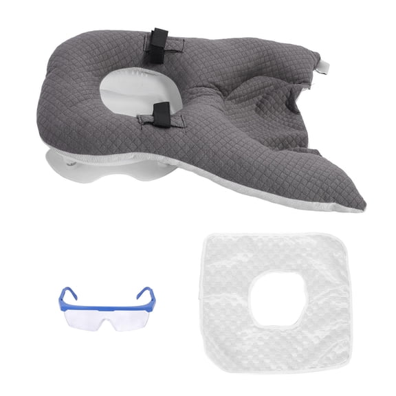 LAZIOEGR Adjustable Height FaceDown Pillow  Soft Prone Support for Sleeping, Reading & Relaxation