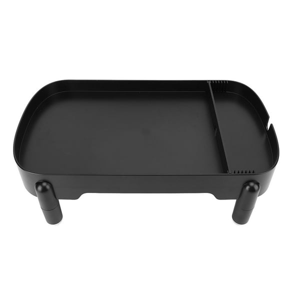 LAZIOEGR Adjustable Height Pet Feeder Stand NonSlip, EasyClean ABS, Ideal for Cats & Small Dogs, GiftReady