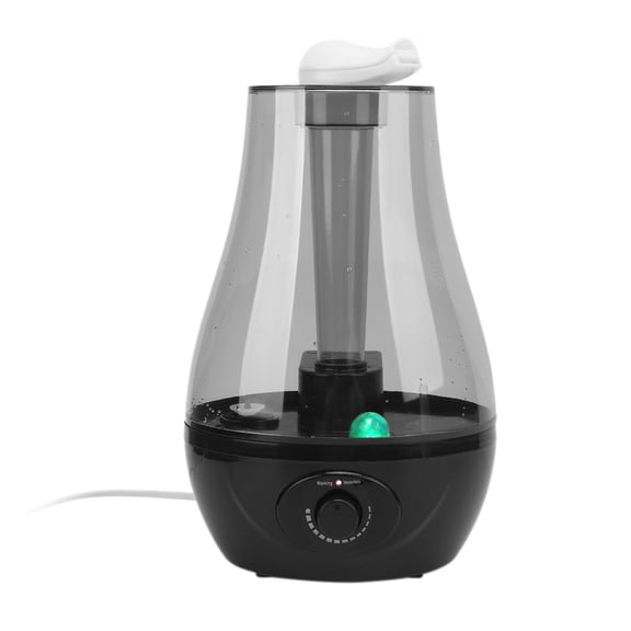 LAZIOEGR Air Humidifier 3L Large Capacity Double Spray with LED Lamp Humidifier Atomizer for Pet Household Reptile Terrarium Fogger Perfect for Frogs Geckos Lizards US Plug (12.6 in / 32 cm Length)