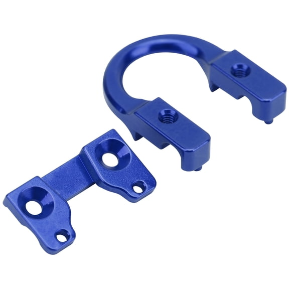 LAZIOEGR Aluminum Alloy Compound Bow D Loop Ring Accessories For Archery Shooting Blue Premium Release Buckle String Tension Adjustable Equipment Gear (1.97 inches / 5 cm) 1 Piece Pack