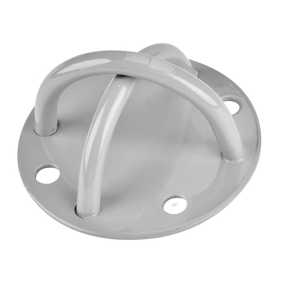 LAZIOEGR AntiGravity Aerial Yoga Sling with Metal Ceiling Anchor Plate, 1000kg Capacity, EasyInstall Fittings