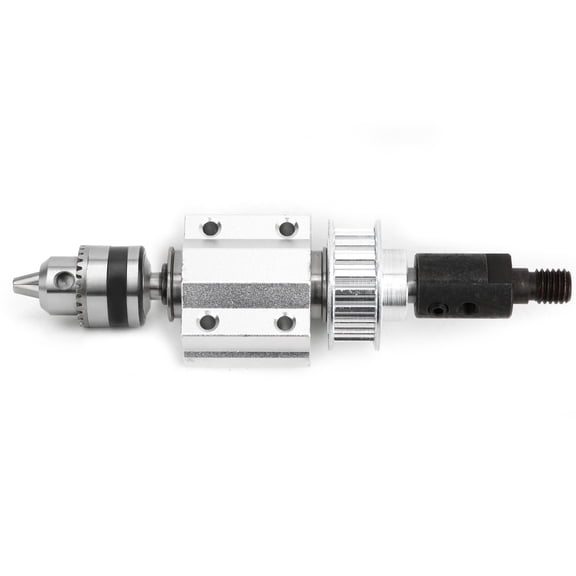 LAZIOEGR B10 Unpowered Spindle Assembly for DIY Woodworking Cutting Grinding Table Drill Accessory with M10 Sleeve Precision Tool Multi-Purpose Alloy Steel Replacement Part