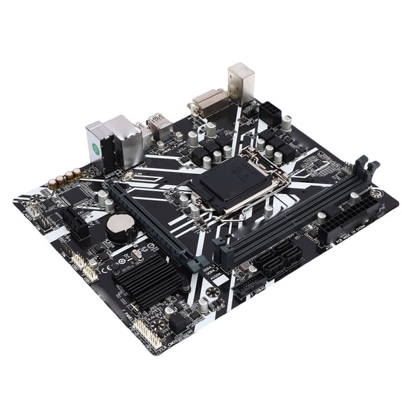 LAZIOEGR B360M Micro ATX Gaming Computer Motherboard, LGA 1151 Socket Support for Intel 8th/9th Gen Core i7 i5 i3, DDR4 32GB RAM PCIe x16 M.2 SATA 6Gb/s USB 3.1 DVI RJ45, Desktop Mainboard