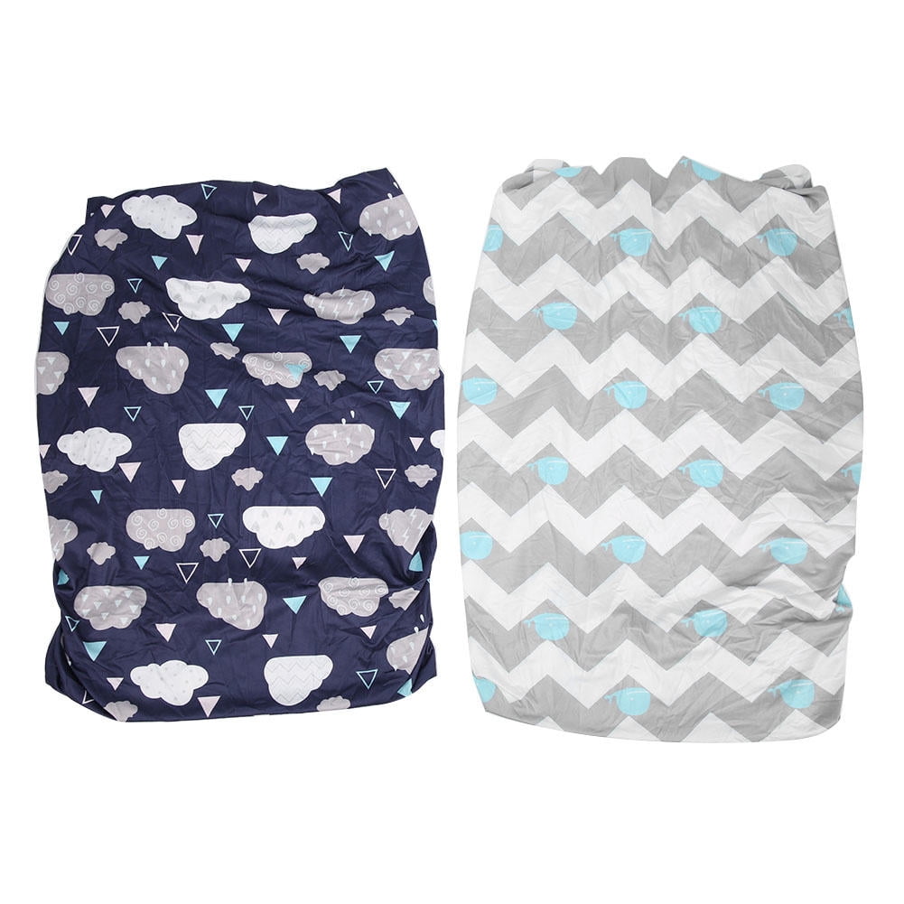 LAZIOEGR Baby Changing Pad Cover Set – 2 Pack, Soft & Breathable, Elastic French‑Seam Design, Washable, Free Size, Ideal for Diaper Changing Tables