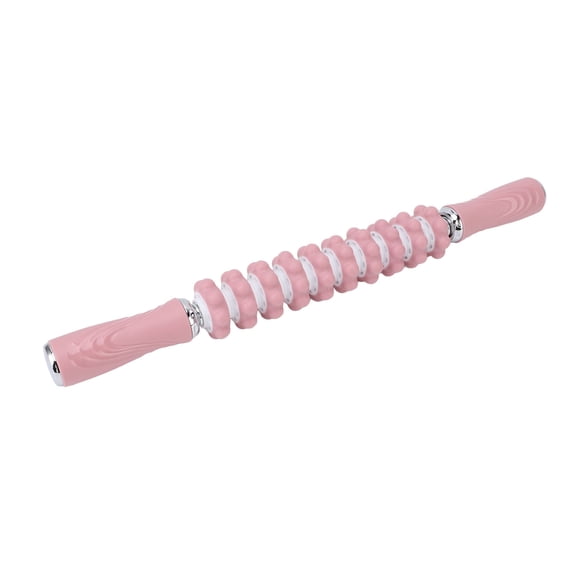 LAZIOEGR Bendable Muscle Roller Stick for Release Cellulite, Ergonomic Lymphatic Drainage Massager for Thighs Calves Waist Back, Portable Fascia Roller for Deep Tissue Massage (18.1 inches / 46 cm)