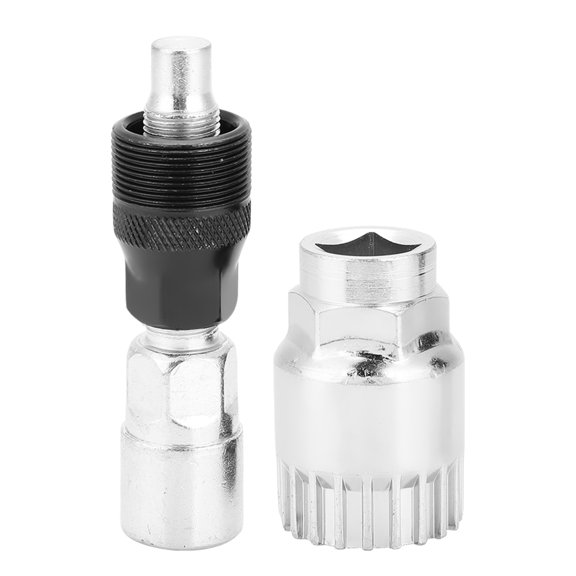 LAZIOEGR Bicycle Bike Crank Extractor Bottom Bracket Remover Steel Repair Tool Set (5.12 inches / 13.0 cm)