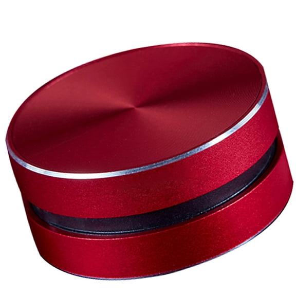 LAZIOEGR Bone Conduction Portable Speaker Wirelessly BT Sound Box Built-in Mic Red 1 Pack (2.76 inches / 7 cm)