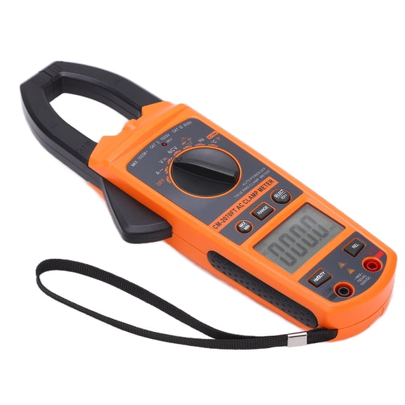 LAZIOEGR CM-2070FT NCV RMS Digital Clamp Multimeter Tester, Accurate 1000A AC Current Voltage Detector Volt Amp Ohm Resistance Meter (11.02 x 5.12 x 2.36 inches / 28.0 x 13.0 x 6.0 cm)