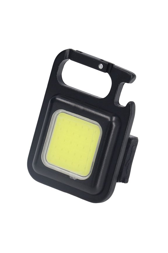 COB Small Flashlight Multifunctional 500Lm 4 Light Modes USB Charging Keychain Flashlight