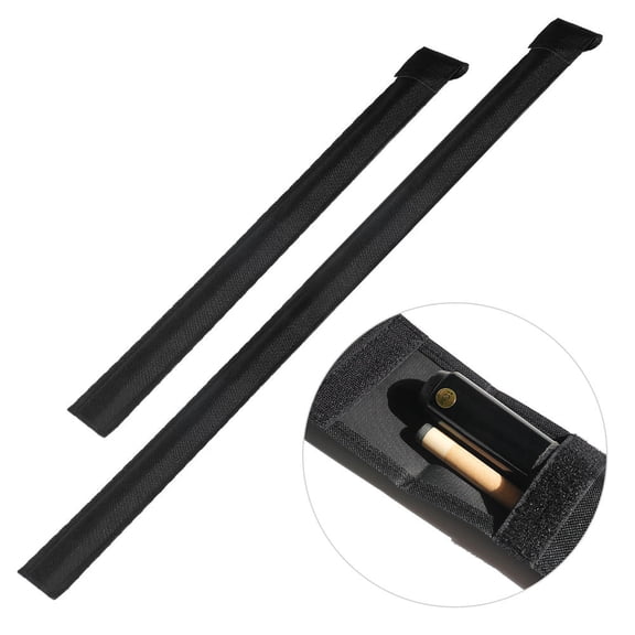 LAZIOEGR Canvas Pool Cue Stick Bag  81cm/113cm Adjustable, Durable, Fastener Tape, Shoulder Strap  Billiard Rod Storage Pouch