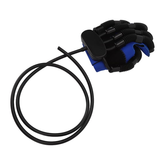 LAZIOEGR Children's Robotic Hand Rehabilitation Glove Accessory, XS Left Hand Finger Grip Trainer for Physical Therapy, Resin Fiber, 1 Piece